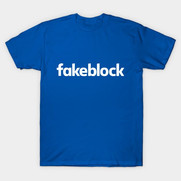 Fakeblock T-Shirt by henrybaulch